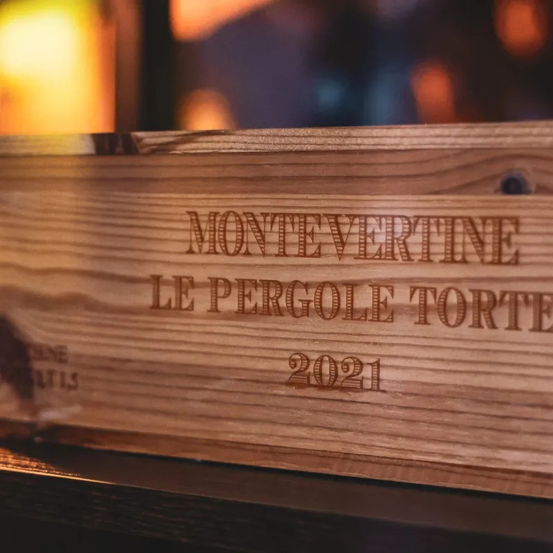 Cassetta di legno di Montevertine Le Pergole Torte 2021